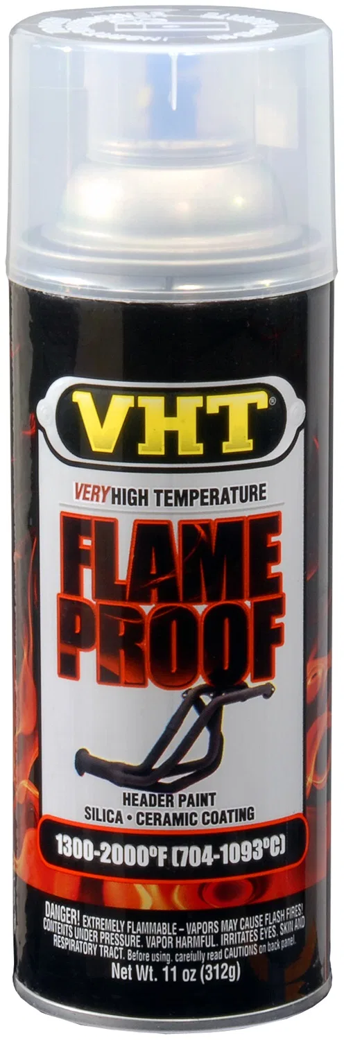 SP115 – VHT Paint, Heat Resistant 1300-2000 Degrees Fahrenheit Satin Clear Aerosol Spray Can 11 Ounce